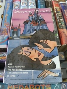 Sleeping Beauty + The Enchanted Horse RARE Diamond release 1994 VHS cartoon NEW - Picture 1 of 5