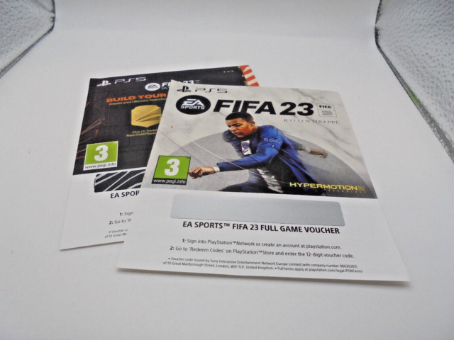 Jogo Fifa 23 Voucher (Digital) + Conteúdo Ultimate Team - PS5