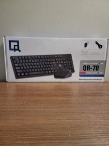 Pacchetto tastiera e mouse USB QR-70  - Foto 1 di 1