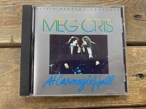Meg Cris CD! At Carnegie Hall Second Wave Records - Picture 1 of 2