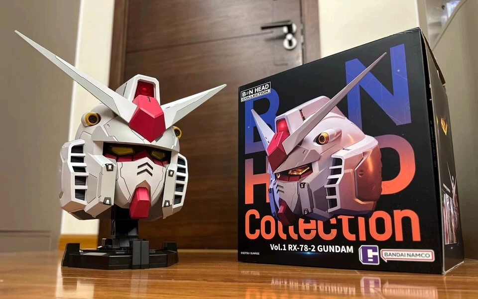 Anime Mobile Suit Gundam RX-78 Cosplay Wearable Helmet Mask Light up Collection - Image 1 of 4