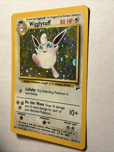 2000 Pokémon TCG Base Set 2 Wigglytuff 19/130 Holo Rare Card Vintage WOTC LP - Picture 1 of 13