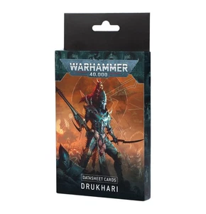 Warhammer 40,000 Datasheet Cards: Drukhari - Pre Order 10/11 - Picture 1 of 1
