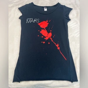 Thirty Seconds to Mars Graphic Tee "Red Rose" - Raw Hem - XL - Bild 1 von 8