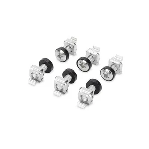 DIGITUS M6 Installationsschrauben-Set 50 Stück Silber für 483mm/19" & 254mm/10" - Bild 1 von 5