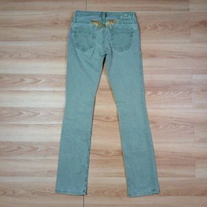 Robin's Jeans Damen Hose Grün Gold Größe 26 - Bild 1 von 21