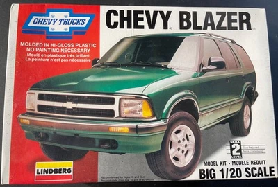 Lindberg 1995 Chevy Blazer 72519 1/20 NIB Model Kit ‘Sullys Hobbies’ - Image 1 of 2