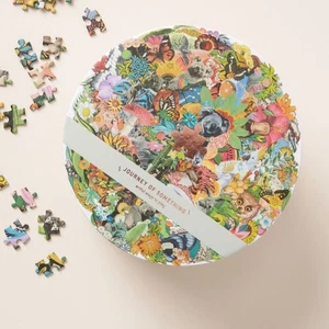 NUOVO Anthropologie All Around Oz puzzle stravagante 1000 pezzi - Foto 1 di 10