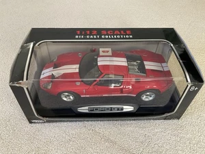 1/12 Motormax Diecast 73001 - Ford GT Concept Red White Stripes - NEW - Picture 1 of 11
