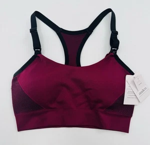 Auden Nursing Bralette Size XS Racerback Sports Bra NEW Pads Yoga Maternity - Picture 1 of 7