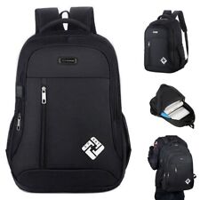 Oxford Anti-theft Laptop Backpack 18" Travel Business Shool Book Bag w USB Port