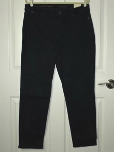NWT Talbots Heritage Ankle Jeans Straight Leg Dark Wash Denim 5 Pocket Size 16 - Picture 1 of 3