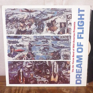 The Air Force Band of Mid America Dream of Flight LP Scott AFB ark clean M- - Picture 1 of 2