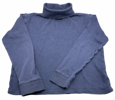 George Navy Blue Turtleneck Top Unisex Size Small 6-7 Pullover School Uniform - Image 1 of 4