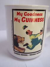 Lovely "My Goodness - My GUINNESS" lion chasing man mug