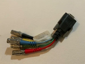Extron 26-531-01 SYM BNCF/0.5 15-pin HD Male to BNC Female Mini High Resolution - Picture 1 of 2