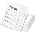 100 Pcs Seed Envelopes Resealable Self Sealing Seed Envelope Seed Packets 3.15 x