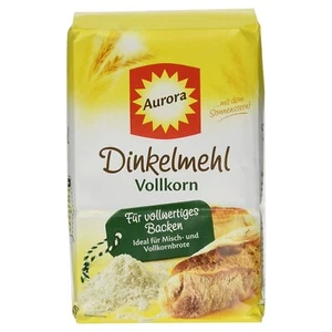 Aurora Dinkelmehl Vollkorn für vollwertiges Vollkornbrot 1000g - Bild 1 von 1