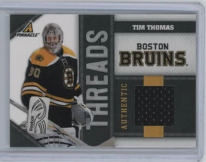 2010-11 Pinnacle Threads Jersey #TT Tim Thomas 273/499 *S6495 - Picture 1 of 2