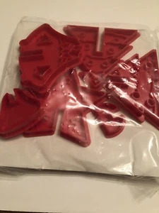 Cortadores de galletas Avon 3D Navidad Navidad 12 piezas muñeco de nieve ángel estrella árbol reno - Imagen 1 de 3