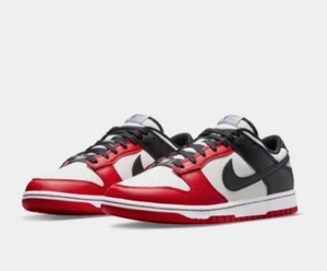 Nike Dunk Low EMB x NBA 75th Anniversary - Bulls 2021 - Picture 1 of 1