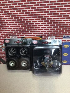 1/18 GMP ACME RICH GUASCO PURE HELL ENGINE AND WHEELS SET VERY RARE A1800808E -W - Picture 1 of 12