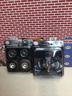 1/18 GMP ACME RICH GUASCO PURE HELL ENGINE AND WHEELS SET VERY RARE A1800808E -W - Image 1 of 4