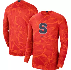 Nike Syracuse Orange Basketball Elite Player Issue LS CQ0841 891 Men XL XXL Tall - Picture 1 of 7