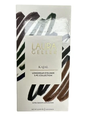 Laura Geller Kajal Longwear Eyeliner 5 Piece Collection Kohl Set 0.049/1.40G NEW - Image 1 of 2