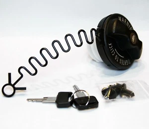 LOCKING OEM Gas Filler Top Fuel Tank Cap With Keys Cadillac GMC Chevrolet Trucks - Foto 1 di 10