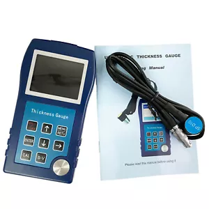 Handhedl Ultraschall Dicke Tester Messgerät 0,9 ~ 300 mm für Metallglas PVC - Bild 1 von 9