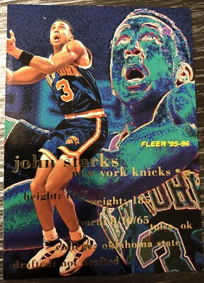 Fleer 95-96 #125 John Starks - Imagem 1 de 2