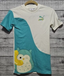 New Puma x Squishmallows Girls Color Block Short Sleeve Dress Size XS/S - Picture 1 of 6