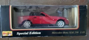 Maisto 1996 Mercedes-Benz SLK 230 Diecast Vehicle 1:18, NEW IN BOX - Picture 1 of 7