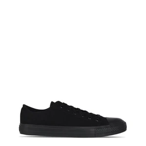 SoulCal Canvas Low Mens Trainers Black Size UK 10 US 11 *REFSSS620 - Picture 1 of 2