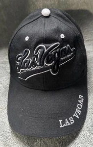Las Vegas Nevada Black Ball Cap Hat Adjustable Baseball - Picture 1 of 3