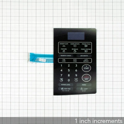 Magic Chef Microondas Parte # 3518572120B - Membrana Interruptor Foto 1 de 2