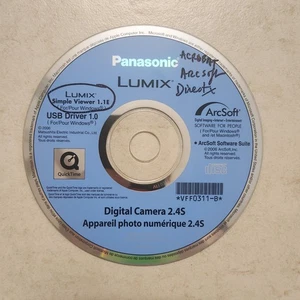 Panasonic Lumix Digital Camera 2.4S Photo CD Software (PC; 2006) #1957 - Picture 1 of 2