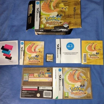 GENUINE Pokémon Heartgold Version  Nintendo DS Boxed with Manual Beautiful 😍 - Image 1 of 4