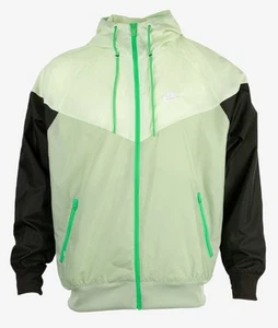 NIKE Hombres AS Wind-runner Tejido Chaqueta con Capucha Verde Entrenamiento T... - Imagen 1 de 3