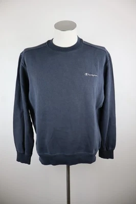 Champion Sweat-Shirt Pull Homme Taille L Homme Sweat-Shirt Coton Casual, Vintage - Photo 1/4