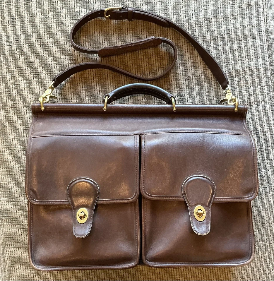 Maletín Coach Kensington Estilo Años 90 Vintage Estilo Marrón Nº 5279 Foto 1 de 4