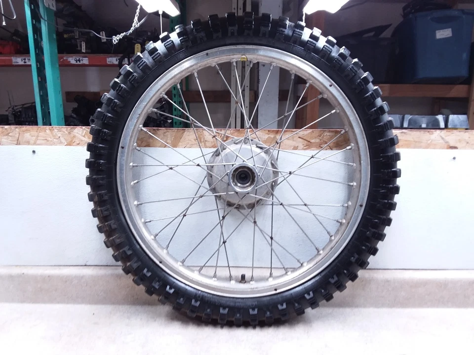 Bultaco 360 Pursang MKVII Model 121 MK7 Front Wheel Rim Hub 1974 VTG ANX-B240 - Image 1 of 4