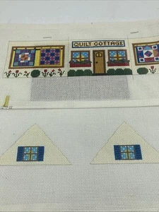 Handgemalte Nadelspitze Leinwand Decke Landhaus. Unvollendet - Bild 1 von 4