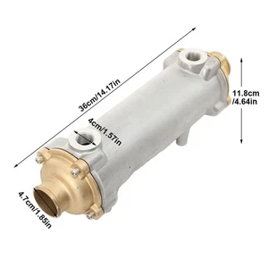 Enfriador de aceite de transmisión marina 135A caja de engranajes marina intercambiador de aceite enfriador 2Mpa - Imagen 1 de 12
