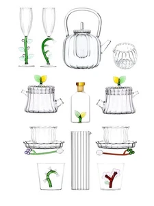 Ichendorf Milano Tea/Drinks Service Cha No Yu Botanica Greenwood NEW £475.00 RRP - Picture 1 of 22