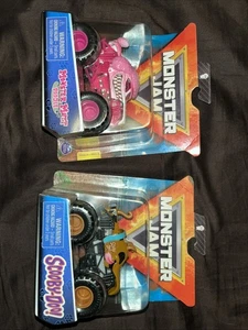 Monster Jam Spin Master 2020 1:64 “SCOOBY-DOO” Plus Monster Poodle Lot - Picture 1 of 6
