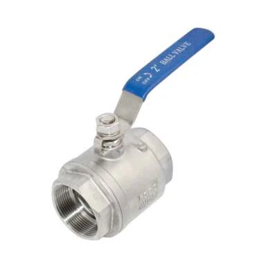 US STOCK 2" 2 inch NPT Threaded Full Port Ball Valve Stainless Steel SS 316 oil - Image 1 of 4