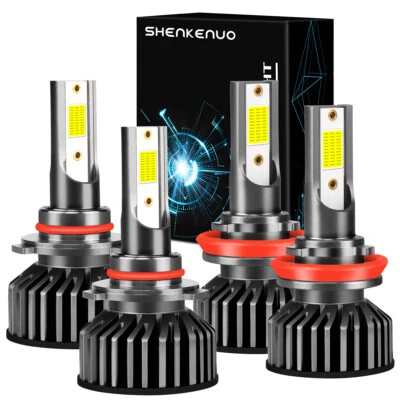 Faros LED de haz alto bajo 6000 k blancos para Chevrolet Cheyenne 2007-2015 Foto 1 de 4