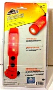 Armor All Car Emergency Tool,Car Escape to Safety, Hammar,Cutter and LED Light - Picture 1 of 8